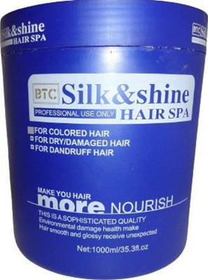 BTC silk and shine hair spa professional(1000 ml)