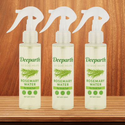Deeparth Refreshing Rosemary Spray for Scalp Care (100ml each)(300 ml)