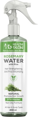 HEALTHIGLOW Rosemary Water Spray for Hair Growth| Mist for Hair Fall Control (200 ml)(200 ml)