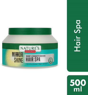 Nature's Essence Mirror Shine Hair Spa With Argan Oil & Wheat Protein(500 g)