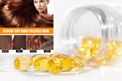 GFSU - GO FOR SOMETHING UNIQUE Professional Vitamin E Hair Softener Gel Capsule(60 ml)