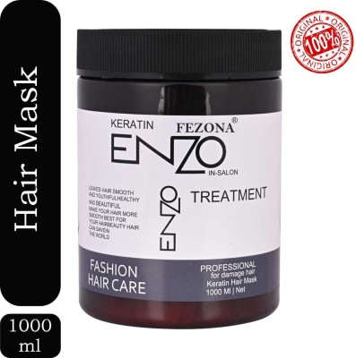 FEZONA Keratin Hair Mask Enzo Keratin Hair Mask 1000 ml(1000 ml)