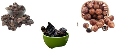 Beautoherb Amla Reetha Shikakai raw pack of 3(300 g)
