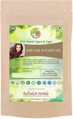 RUDRAKSHHERBALS HAIR CARE 24 PLANTS MIX(100 g)