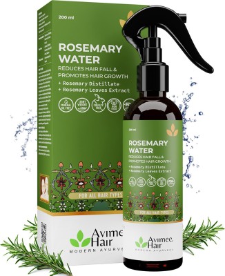 Avimee Herbal Rosemary Water For Hair Growth | Mist Spray for Hair Fall Control & Hair Shine(200 ml)