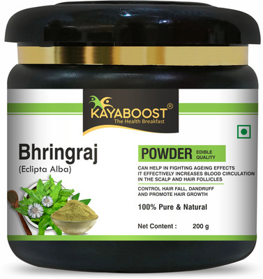 KAYABOOST Natural Bhringraj Powder for hair growth(200 g)