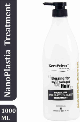 KeraVelvet Global Secret NanoPlastia Brazilian Keratin Hair Treatment 1000 ml(1000 ml)
