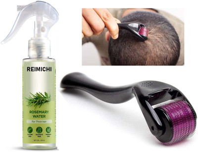 REIMICHI Hair Growth Activator Derma Roller For Hair Growth 0.5 mm(100 ml)
