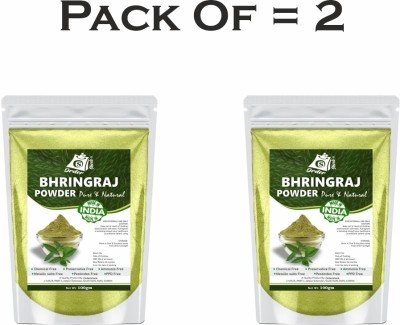 Ordershock Pure Bhringraj Powder Natural Herbal Hair Care Treatment for Nourished Hair(200 g)