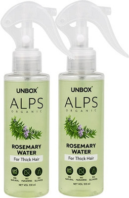 UNBOX water spray pack of-2|ALPS Goodnes rosemary water (Each-100 ml)(100 ml)
