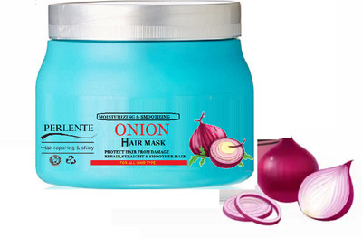 PERLENTE Onion Hair Mask For Hair Fall Control | All Hair Types(200 ml)
