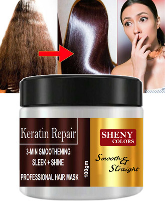 SHENY COLORS Frizz Control & Shine Boosting Keratin Hair Mask(100 g)