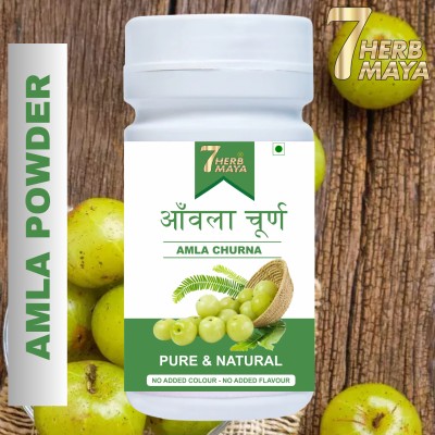 7Herbmaya Organic Amla Powder/Indian Gooseberry Powder/Pure Amla Churan/Amla Powder(100 g)