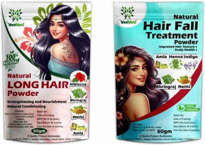 Vanvati Natural Long Hair & Hair Treatment Powder For Hair Care Powder(100 g)