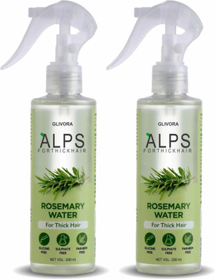 GLIVORA Rosemary Water Spray for Hair Growth(400 ml)