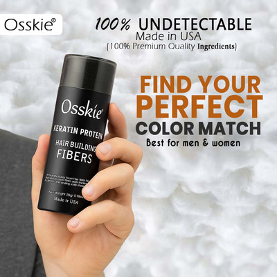 Osking Hair fiber Cover Baldness medium brown 28gram(28 g)