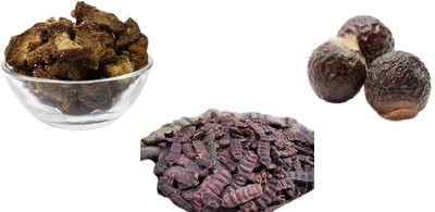 Beautoherb best Natural Amla aritha shikakai raw(300 g)