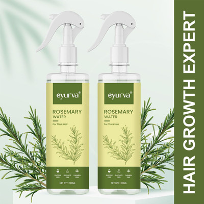 eyurva 2 pcs rosemary water for hair(200 ml)