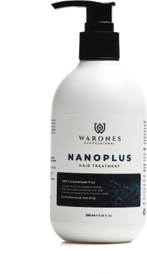 WARONES Nanoplus Hair Treatment for Smoothens Frizz, Strengthens Strands, Add Shine(250 ml)