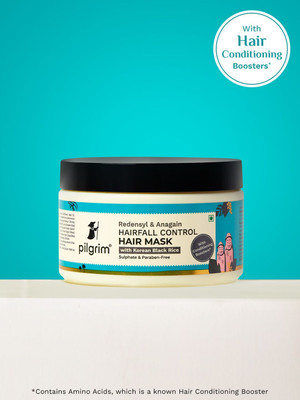 Pilgrim Redensyl & Anagain Hair Fall Control Hair Mask Promotes Hair Re-Growth(200 g)