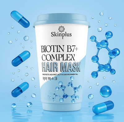Gleam Soul Advanced Biotin B7 Plus Complex Deep Nourishing Hair Mask(800 ml)