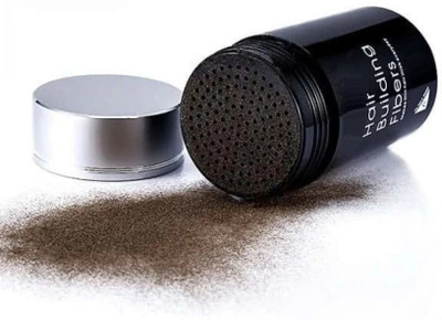 Latixmat Hair Building Fibers Brown For covering baldness Hair Fiber(25 g)