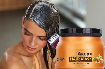 Wiffy Hair Mask-Argan Oil Dry, Frizzy, Curly Hair(400 ml)