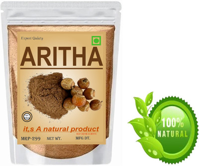 Rideena Natural Best Aritha/Reetha Powder For Hair Pack(700 g)