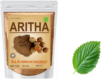 Rideena Pure Natural Aritha/Reetha powder(400 g)