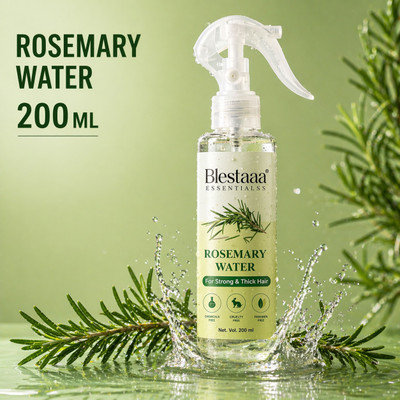 blestaaa essentialss Rosemary Water Spray for Hair Growth, Strong Roots & Healthy Scalp Care(200 ml)
