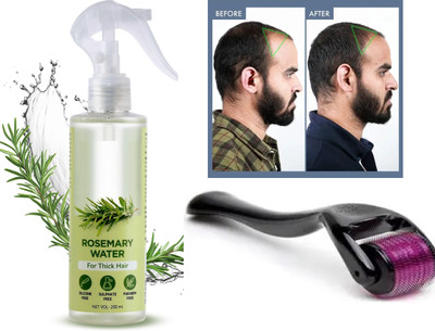 Jiwoo Combo oil free Rosemary water and derma roller(100 ml)