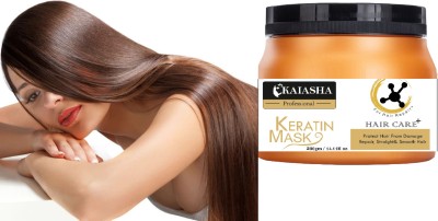 KAIASHA Keratin + Smoothing Hair Spa Make your hair more Smooth(180 g)