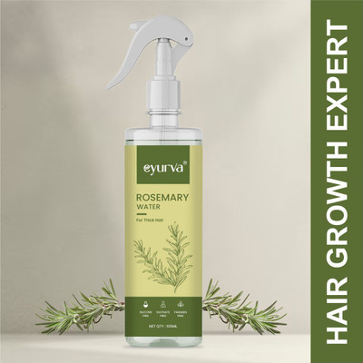 eyurva rosemary water for hair growth | hair spray for regrowth | rosemary hair mist(100 ml)