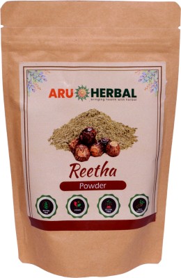 aru herbals Aru Herbal Reetha Powder for Hair Scalp Treatment, Hair Growth, and Conditioning(175 g)