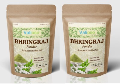 Valioso Pure Bhringraj Powder Organic for Hair Growth(200 g)