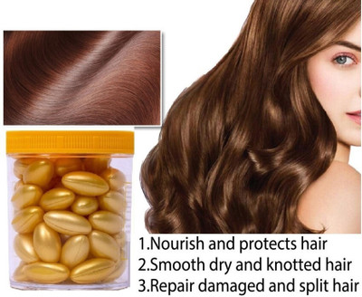 WOONGMI Vitamin-e Hair Capsules For hair Fall, Damage Repair, Shinning Hair(60 ml)