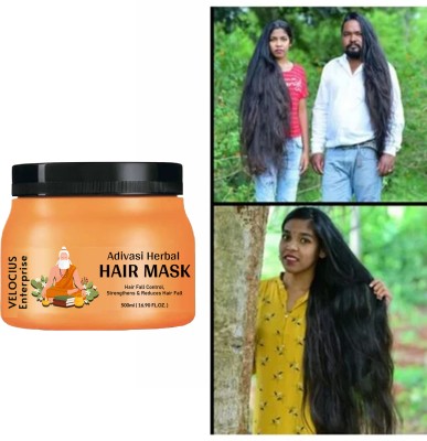 Velocius Enterprise Best Adivasi Hair Mask For Womans And Girls(500 ml)