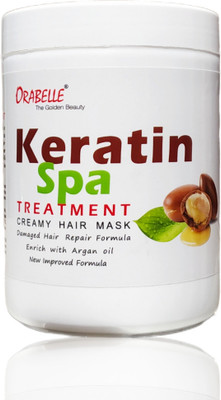 Orabelle Keratin Hair spa cream with Goodness of Argan oil & Vitamin E(1000 ml)
