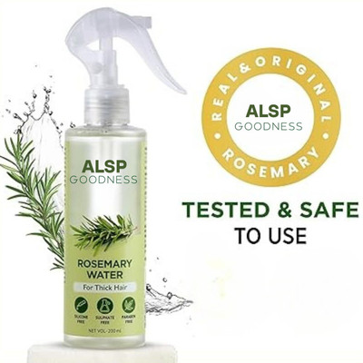 Yacht Man Alps Rosemary Water | Boosts Shine & Smoothness | Strengthens Roots(100.4 ml)