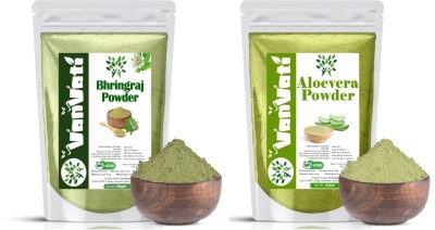 Vanvati Bhringraj & Alovera Powder Skin & Hair, Anti-Pimple, Fight Dandruff(100 g)