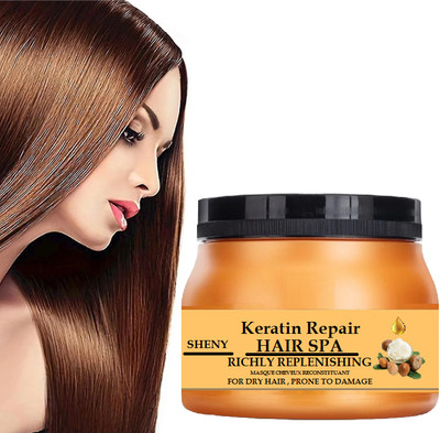 Sheny Keratin Hair conditioner Moisturizing Smooth Non Steaming Butter(200 ml)