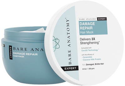 BARE ANATOMY Damage Repair Hair Mask | With Coconut Milk | Adds Shine & Strengthens Hair(250 g)