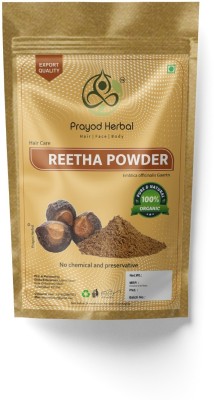 Prayod Herbal Natural Reetha Powder- For Hair Pack Of 1(100 g)
