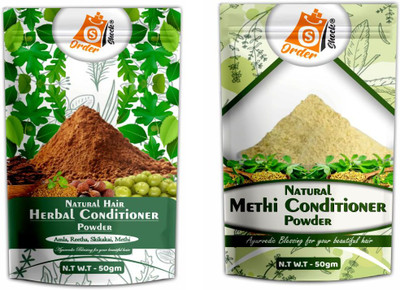 Ordershock Natural Hair Harbal & Methi Conditioner For Beautiful Hair(100 g)