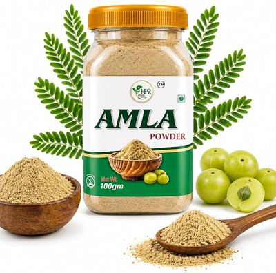 HEERA HERBS Amla Powder For Hair Growth,Ideal for Hair, Eating, Drinking & Skin(100 g)