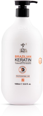 Global Amazon Secrets Hair Treatment with Professional Smoothing & Straightening(1000 ml)