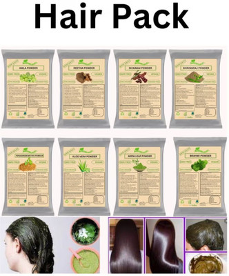 Activeland Amla Reetha Shikakai, Bhrinagraj methi powder Neem Alovera Brahmi powder(400 g)