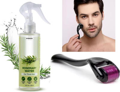 AFARAXIA Rosemary Water Hair Spray darma roller hair regrowth set(100 ml)