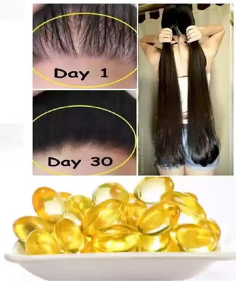 AFARAXIA new Vitamin E Capsule For Hair Softener Gel Capsules..(60 ml)