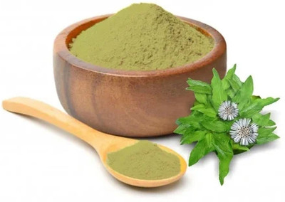 Rideena Natural Bhringraj Powder 200 gm For Hair Pack & Hair Growth(200 g)